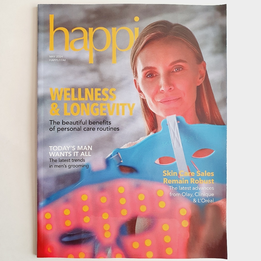 Happi Magazine May, 2024 Wellness & Longevity - Today's Man Wants It All